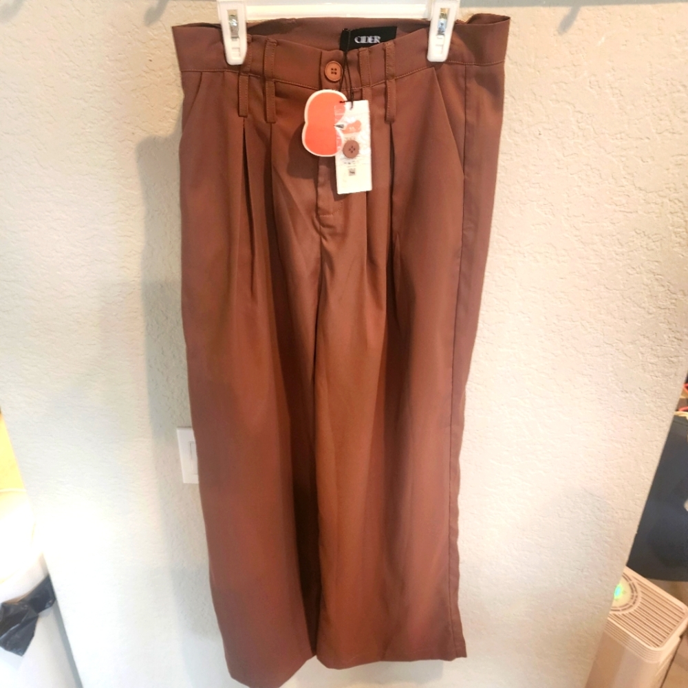 Straight Leg Slacks